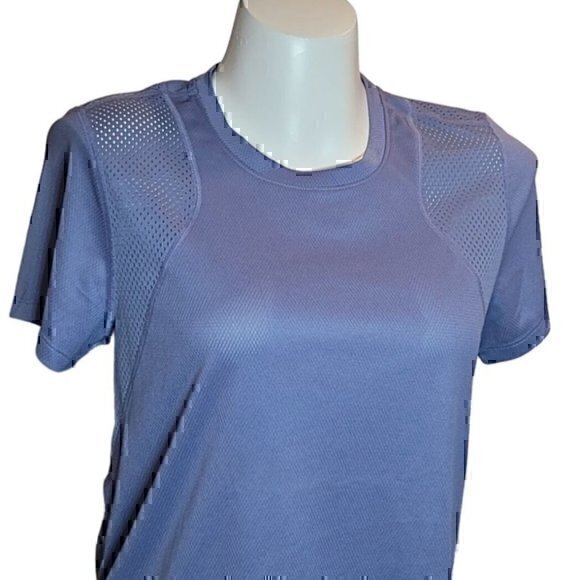 Nike Dri-Fit Shirt Top Running M Breathe - Picture 2 of 5